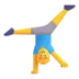 Man Cartwheeling