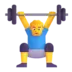 Man Lifting Weights