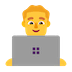 man-technologist Emoji microsoft