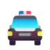 Oncoming Police Car