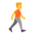 person-walking-facing-right Emoji microsoft