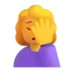 Woman Facepalming