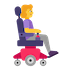 woman-in-motorized-wheelchair-facing-right Emoji microsoft