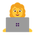 woman-technologist Emoji microsoft
