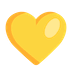 yellow-heart Emoji microsoft