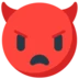 Angry Face With Horns