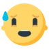 Anxious Face With Sweat