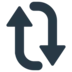 Clockwise Vertical Arrows