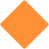 Large Orange Diamond