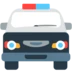 Oncoming Police Car
