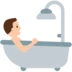 Person Taking Bath