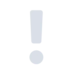 White Exclamation Mark