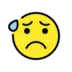 Anxious Face With Sweat