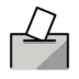 Ballot Box With Ballot