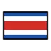 Flag: Costa Rica