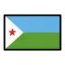 Flag: Djibouti