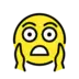 Face Screaming in Fear