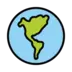 Globe Showing Americas