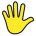 Hand With Fingers Splayed