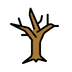 leafless-tree Emoji openmoji