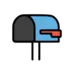 Open Mailbox With Lowered Flag