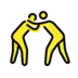 People Wrestling