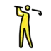Person Golfing