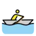 Person Rowing Boat