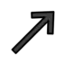Up-Right Arrow