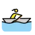Woman Rowing Boat