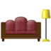Couch and Lamp