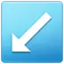 Down-Left Arrow