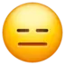 Expressionless Face
