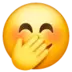 Face With Hand Over Mouth