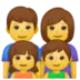 Family: Man, Woman, Girl, Boy