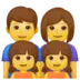 Family: Man, Woman, Girl, Girl