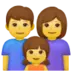 Family: Man, Woman, Girl