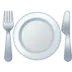 Fork and Knife With Plate