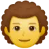 Man: Curly Hair