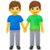 Men Holding Hands