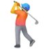 Person Golfing
