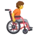 Person In Manual Wheelchair Facing Right