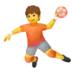 Person Playing Handball