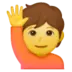 Person Raising Hand