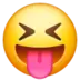 Squinting Face With Tongue