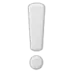 White Exclamation Mark