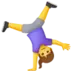 Woman Cartwheeling
