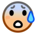 Anxious Face With Sweat