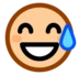 Grinning Face With Sweat
