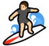 Person Surfing